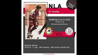 NLA 10. Spieltag: RHC Wimmis vs. RHC Wolfurt