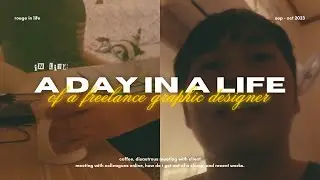 a day in the life of a freelance graphic designer