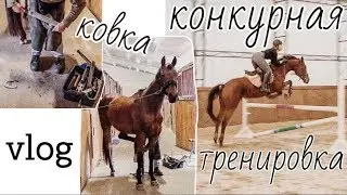 Конная рутина🐴🍂Мой день на конюшне✌🏻