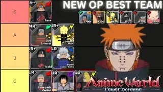 NEW BEST TEAM In Anime World Tower Defense! | Roblox