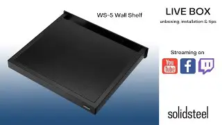 Solidsteel WS-5 | Wall-Shelf for Turntable | Unboxing, Tips & Overview
