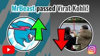 MrBeast passed Virat Kohli! | Moment [336]