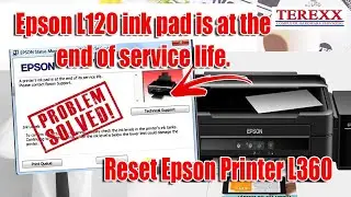 ERROR PRINTER  Need to Reset Epson L360, L220, L310,  L365  Problem solved