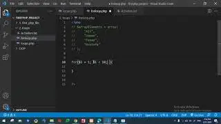 PHP Lecture 3.1 - FOR and FOREACH Loops flow and syntax in Urdu