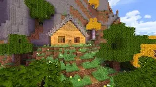 House in the Rock in Minecraft. Дом в Скале в Майнкрафте. 