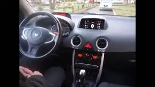 Управление планшетом со штатного джойстика Рено