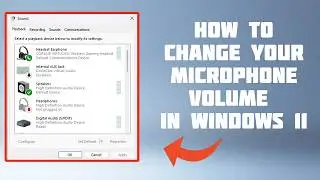 How to Increase Microphone Volume in Windows | Make Mic Louder