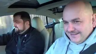 Tesla Model S P85 Acceleration Reaction - Scottish Cousin
