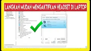 Langkah Mudah Mengatasi dan Mengaktifkan Headset/Headphone yang tidak terdetect di Laptop