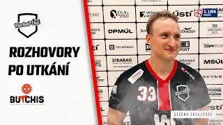 Rozhovory po utkání | Florbal Ústí - Butchis 4:5 | (domácí)