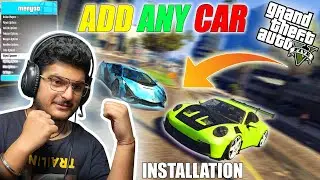 HOW TO INSTALL ANY CAR IN GTA 5 2024 | ADD CAR IN GTA 5