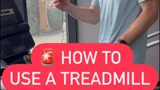 How To Use A Treadmill🏃‍♂️#shorts