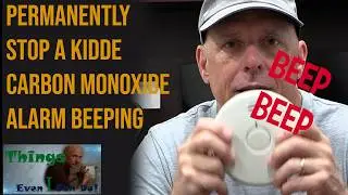 Kidde Carbon Monoxide Detector / Fire Alarm Won't Stop Beeping