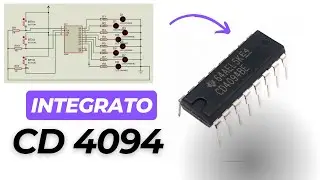 CD4094. || Registro a scorrimento a 8 bit
