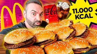 20 BLOCKS from McDonald's!! 11,000 KCAL!!!