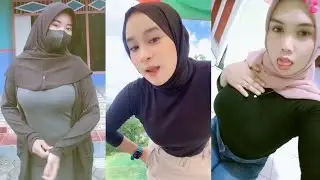 Tiktok Hot | Tiktok Jilbab ketat | Jilbab Gunung gede