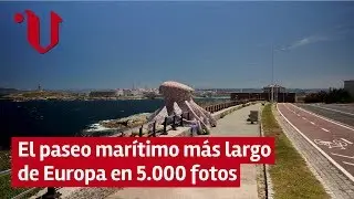 El paseo marítimo más largo de Europa está en A Coruña