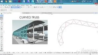 ArchiCAD tip; #Curved truss by LAJ_CAD-FORUM