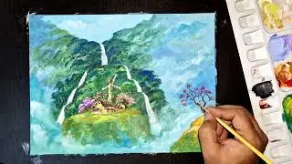 Easy canvas painting ideas for beginners step by step