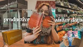the homebody diaries 🧸✨ getting out of my comfort zone, current reads, & productivity 🧸✨ vlog 03
