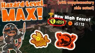 Splatoon 3's GRAND Big Run Hazard Level MAX! run! (259 eggs)