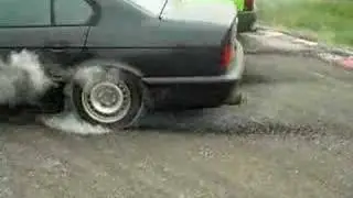 Drift burnout multiple cars