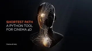 Shortest Path Generator, a Cinema 4D python tool