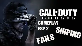 Call of Duty Ghost Multiplayer Gameplay: Sniping and Fails