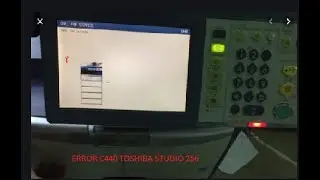 Error c440 Toshiba studio 256/306/356/456