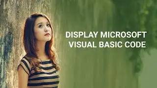Display Microsoft Visual Basic code Shortcut key in MS Word
