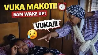Vuka Makoti! ⏰ | In a Zulu Home Makoti Wakes Up at 5AM | Thenjiwe Comedy