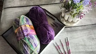 Носочная дюжина 2 // Старт 6 // Лаванда 🧦🧶