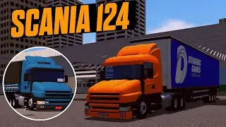 MOD SCANIA 124 REBAIXADA COM AEROFÓLIO - WORLD TRUCK DRIVING SIMULATOR VERSAO 1.212
