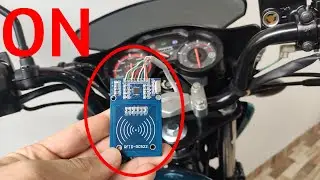 ⚡ Encender MOTO con Tarjeta RFID y ARDUINO