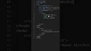 Folding in CSS | #shorts #subscribe #css