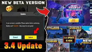 Finally !😍 3.4 Update on BETA Version - is Here || BGMI / PUBG 3.4 Update - All Features & Mode 🔥