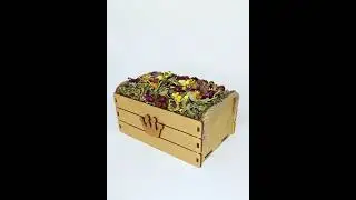 Травяной чай в ящичке