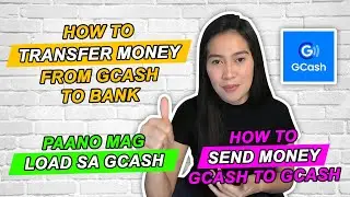 GCASH TUTORIAL, how to transfer money to bank accts, gcash to gcash, load.