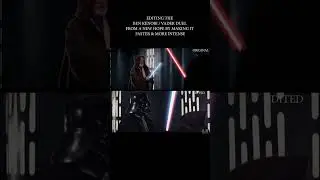 FIXING THE PART WHERE OBI-WAN SPIN ATTACKS DARTH VADER #shorts #starwars #anewhope