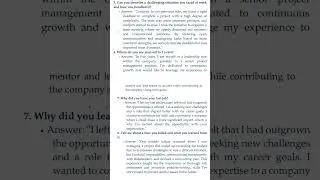 Toughest Interview Questions and Answers Part2 