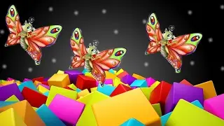 Прикольная игрушка бабочка самостоятельно спускается по гладкой поверхности