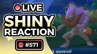 REPEL TRICK THO?! Shiny Living Dex Reactions! #27 - Zoroark