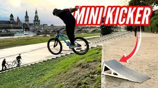 MTB MINI KICKER RAMPE SENDEN! 🤯