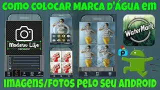 Como colocar Marca d'água em imagens/fotos pelo seu Android