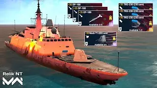 FS Aquitaine With DF-100 And TRG-230 | Aggressive build🔥 Modern Warships Gameplay