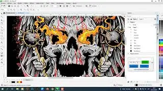 Separacion de color en CorelDraw 2023 | Tramas en CorelDraw 2023 | Semitonos en CorelDraw 2023