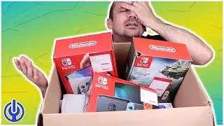I Bought a Customer Returns Box of Nintendo Switches! Let's Fix Them