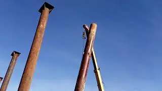 ТРУБА С ПЯТИЭТАЖНЫЙ ДОМ В ДЕРЕВНЕ. ЗАЧЕМ??? #БИЗНЕС В ДЕРЕВНЕ