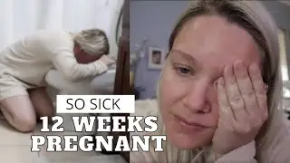 12 WEEKS PREGNANT VLOG| SEVERE MORNING SICKNESS| PREGNANT MORNING ROUTINE WITH BABY AND TODDLER