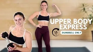 Sculpt & Shape: 15-Minute Dumbbell Express Workout for Lean Arms!